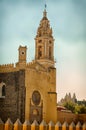 Convent of San Gabriel and Church of Our Lady of Remedies in Cholula, Mexico Royalty Free Stock Photo