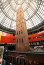 View of Coops shot Tower at Melbourne central shopping mall in Melbourne Victoria Australia Royalty Free Stock Photo