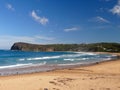 A view of Copacobana Beach in Australia Royalty Free Stock Photo