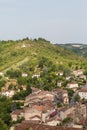 The View from Cordes-sur-Ciel Royalty Free Stock Photo