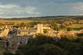 View at Corfe Castle Village, Dorset, UK Royalty Free Stock Photo