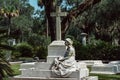Corinne Elliott Lawton Cemetery Statuary Statue Bonaventure Cemetery Savannah Georgia Royalty Free Stock Photo