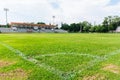 View from the corn of football field