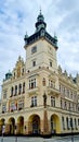 New Town Hall in the medieval town of Nachod, Czech Republic