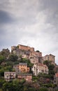 View of Corte, Corsica Royalty Free Stock Photo