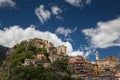 View of Corte, Corsica Royalty Free Stock Photo