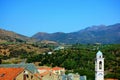 View of corte in corsica france Royalty Free Stock Photo