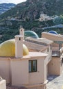 View from Cortijo Cabrera towards the Mediterranean Sea Royalty Free Stock Photo