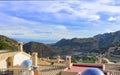 View from Cortijo Cabrera towards the Mediterranean Sea Royalty Free Stock Photo