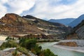 View on Coruh River. Artvin. Turkey Royalty Free Stock Photo