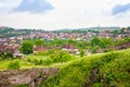 View from the Corvin Castle, Hunedoara, Romania Royalty Free Stock Photo