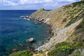 View of Coscia di Donna coast