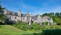 View of Cotehele House and garden