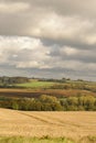 View of cotswold countryside, Gloucestershire, England. cotswolds