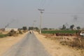 A view of country village roads