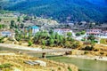 View countryside of Punakha town , Bhutan