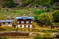 View countryside of Punakha town , Bhutan