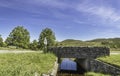 View of the countryside surrounding Dalwhinnie village Royalty Free Stock Photo