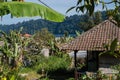 View from the countryside to the lake Buyan. Bali, Indonesia Royalty Free Stock Photo