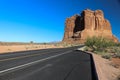 The Court House Towers, Arches National Park, Moab, Utah, USA Royalty Free Stock Photo