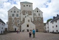 A view of the courtyard of the castle of Abo. Turku, Finland