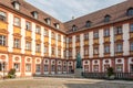 View at the Courtyard of Old Castle in Bayreuth - Germany