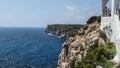 A view from cova den Xoroi cave area. Royalty Free Stock Photo