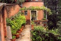 View of a cozy courtyard