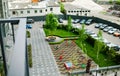 View Of The Cozy Courtyard in the new district