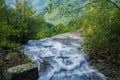 View of Crabtree Falls from the Top of the Falls Royalty Free Stock Photo