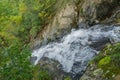 View of Crabtree Falls from the Top of the Falls = 2 Royalty Free Stock Photo