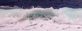 A View of Crazy Waves, Waianapanapa State Park, Maui, Hawaii Royalty Free Stock Photo