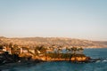 View of Crescent Bay in Laguna Beach, Orange County, California Royalty Free Stock Photo