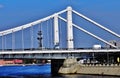 View of the Crimean Krymsky bridge in Moscow.