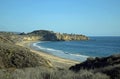 View of Crystal Cove State Park, Southern California.