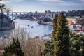 View from Crystal Palace Gardens, Porto Royalty Free Stock Photo