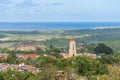 View of the cuban landscape, Trinidad, Sancti Spiritus, Cuba. Copy space for text. Royalty Free Stock Photo