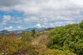 View of the Cuban landscape, Trinidad, Sancti Spiritus, Cuba. Copy space for text. Royalty Free Stock Photo