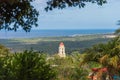 View of the cuban landscape, Trinidad, Sancti Spiritus, Cuba. Copy space for text. Royalty Free Stock Photo