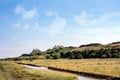 View of Cuckmere Haven in summer, East Sussex, England