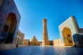 Kalyan minaret in Bukhara, Uzbekistan Royalty Free Stock Photo