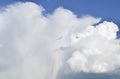 View Cumulus white cloud in the sky