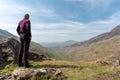 A view of Cwm Croesor from Cnicht, Gwynedd, Wales