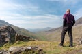 A view of Cwm Croesor from Cnicht, Gwynedd, Wales