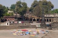 View of Dakshin Kashi Mandir. Mahuli Sangam. Satara. Maharashtra Royalty Free Stock Photo