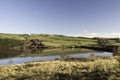 View of the dam at digley Royalty Free Stock Photo