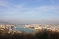 View of the Danube, Budapesht Royalty Free Stock Photo
