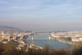 View of the Danube, Budapesht Royalty Free Stock Photo