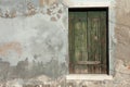 View of a dated balcony from Burano island, Venice Royalty Free Stock Photo