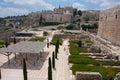 View of Davidson Center, Temple Mount Jerusalem